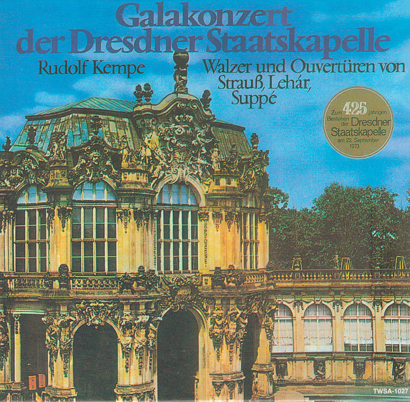 Rudolf Kempe, Staatskapelle Dresden – Galakonzert der Dresdner Staatskapelle (1973) [Japan 2016] SACD ISO + Hi-Res FLAC