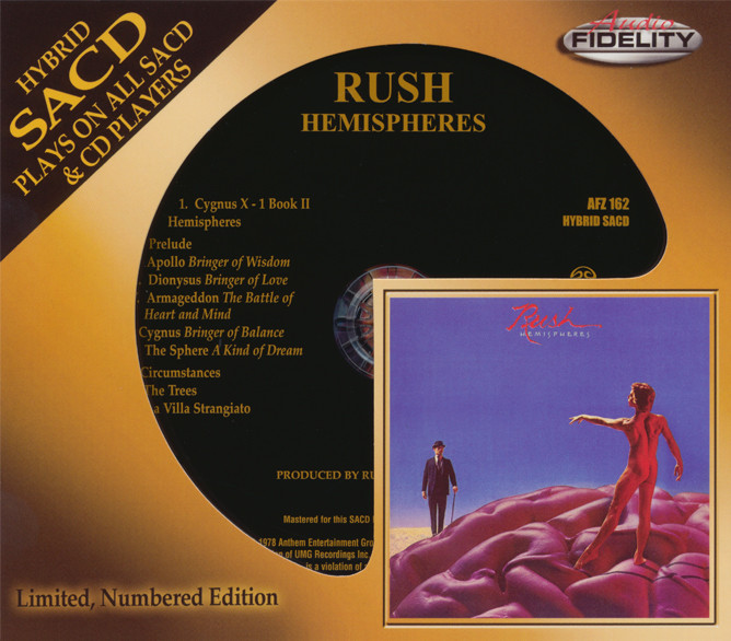 Rush – Hemispheres (1978) [Audio Fidelity ‘2013] SACD ISO + Hi-Res FLAC