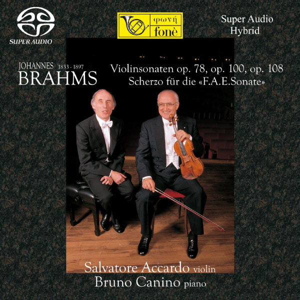 Salvatore Accardo & Bruno Canino – Johannes Brahms Sonaten op.78, op.100, op. 108 (2010/2021) [Official Digital Download 24bit/88,2kHz]