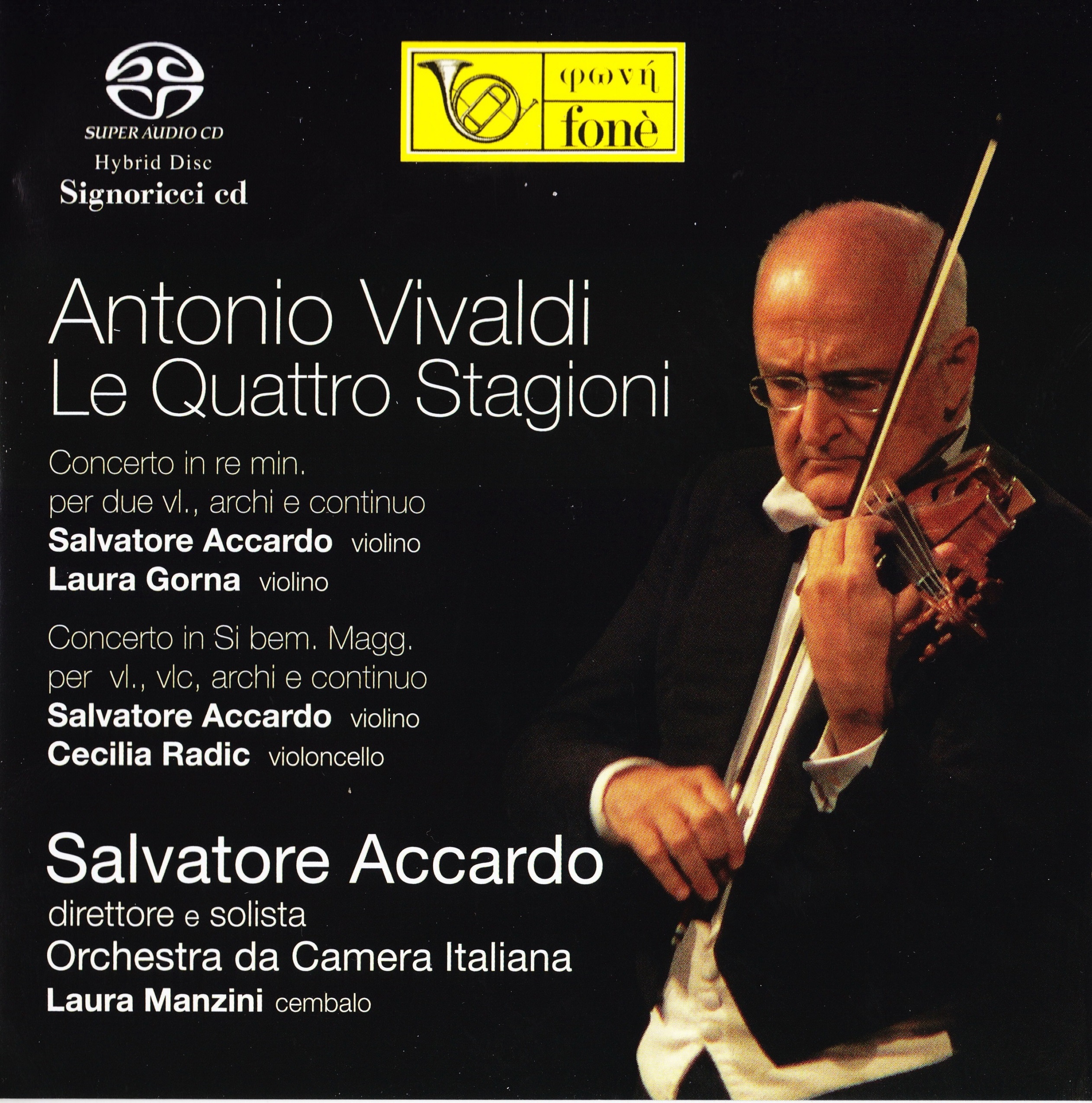 Salvatore Accardo – Antonio Vivaldi: Le Quattro Stagioni (2009) SACD ISO