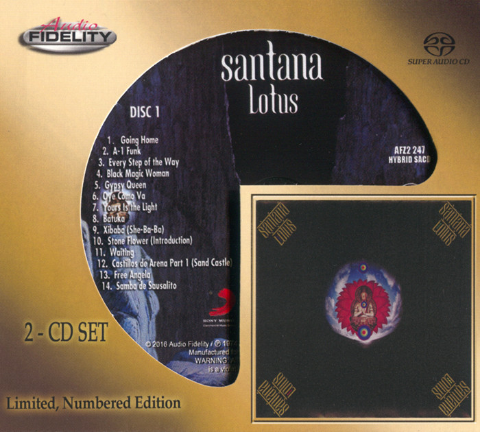 Santana – Lotus (1974) [Audio Fidelity 2016] SACD ISO + Hi-Res FLAC