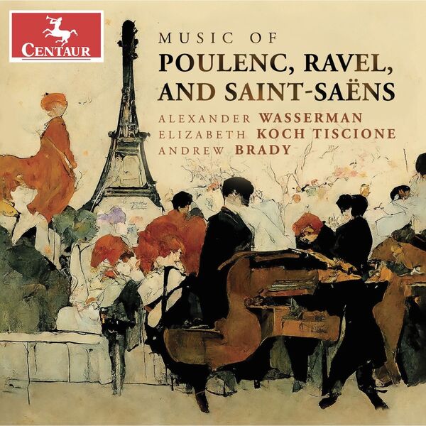 Alexander Wasserman – Music of Poulenc, Ravel & Saint-Saëns (2023) [FLAC 24bit/96kHz]