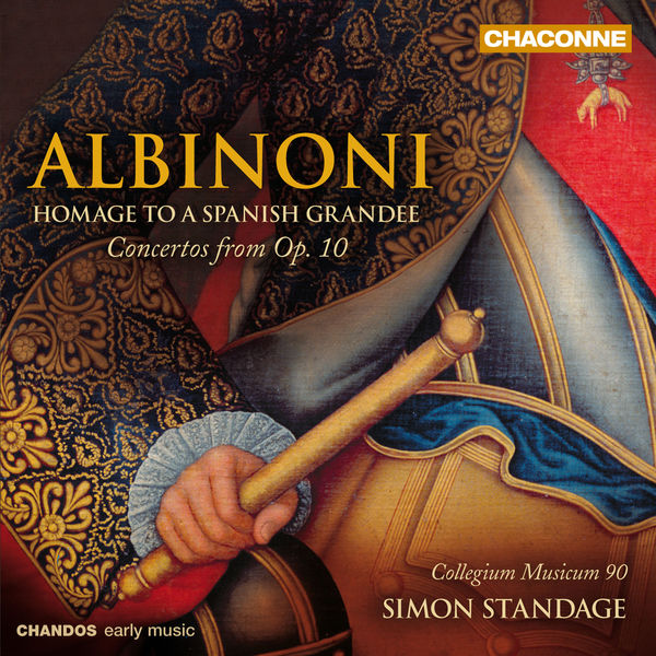Simon Standage, Collegium Musicum 90 – Tomaso Albioni: Homage To A Spanish Grandee, Concerto Op. 10 (2010) [Official Digital Download 24bit/96kHz]