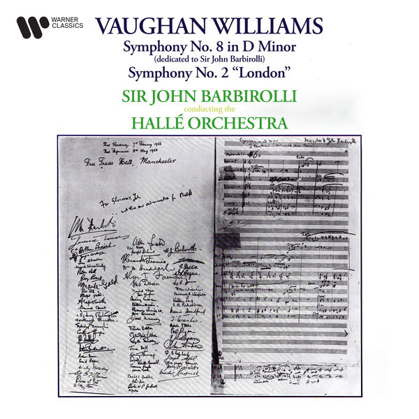 Sir John Barbirolli – Vaughan Williams: Symphonies Nos. 2 “A London Symphony” & 8 (2021) [Official Digital Download 24bit/192kHz]