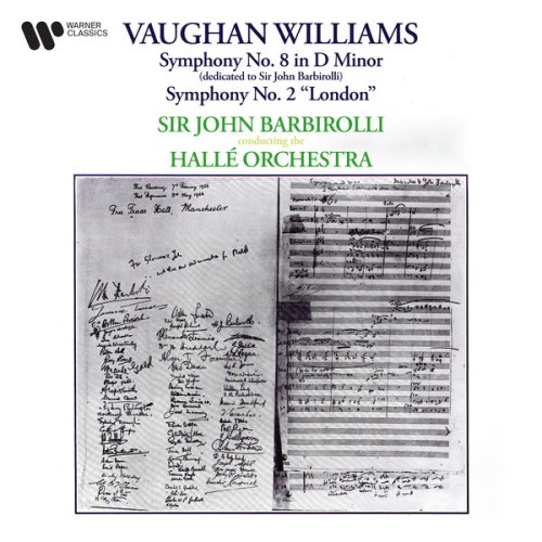 Sir John Barbirolli – Vaughan Williams: Symphonies Nos. 2 “A London Symphony” & 8 (2021) [FLAC 24 bit, 192 kHz]