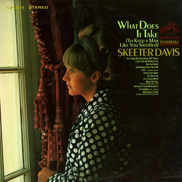 Skeeter Davis – What Does It Take (To Keep a Man Like You Satisfied) (1967/2017) [Official Digital Download 24bit/96kHz]
