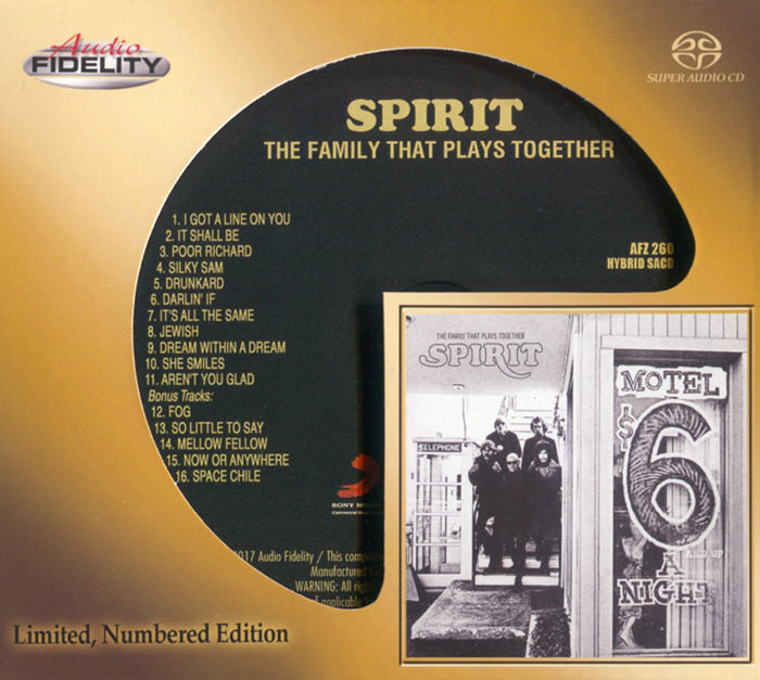 Spirit – The Family That Plays Together (1968) [Audio Fidelity 2017] SACD ISO + Hi-Res FLAC