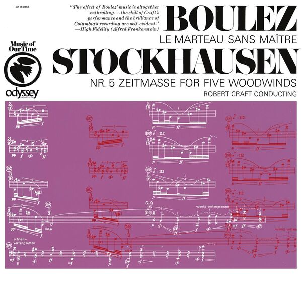 Robert Craft – Boulez: Le Marteau sans maître – Stockhausen: “Zeitmaße”, Op. 5 (2023) [FLAC 24bit/192kHz]