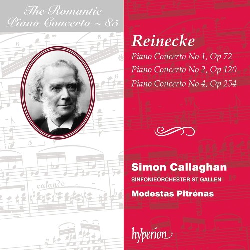 Simon Callaghan, Modestas Pitrėnas, Sinfonieorchester St Gallen – Reinecke: Piano Concertos (2023) [FLAC 24 bit, 96 kHz]