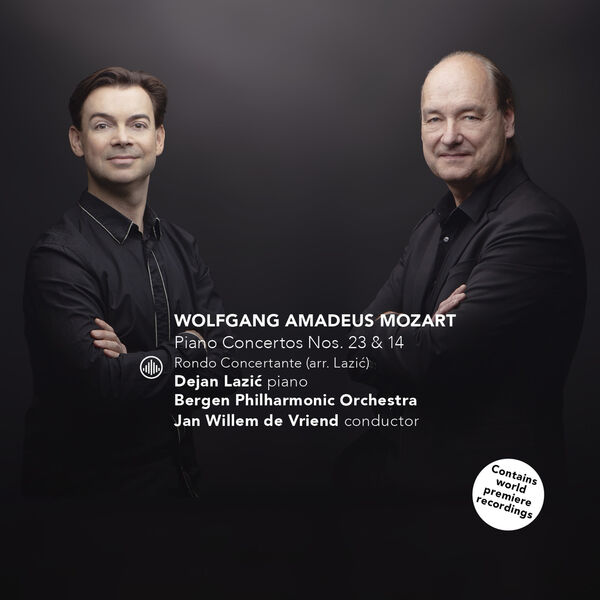 Bergen Philharmonic Orchestra, Dejan Lazić & Jan Willem de Vriend – Mozart: Piano Concertos Nos. 23 & 14 (2023) [Official Digital Download 24bit/96kHz]