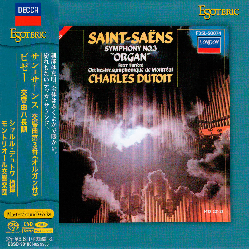 Charles Dutoit – Saint-Saens: Organ Symphony & Bizet: Symphony in C (1983 & 1996) SACD ISO + DSF DSD64 + Hi-Res FLAC