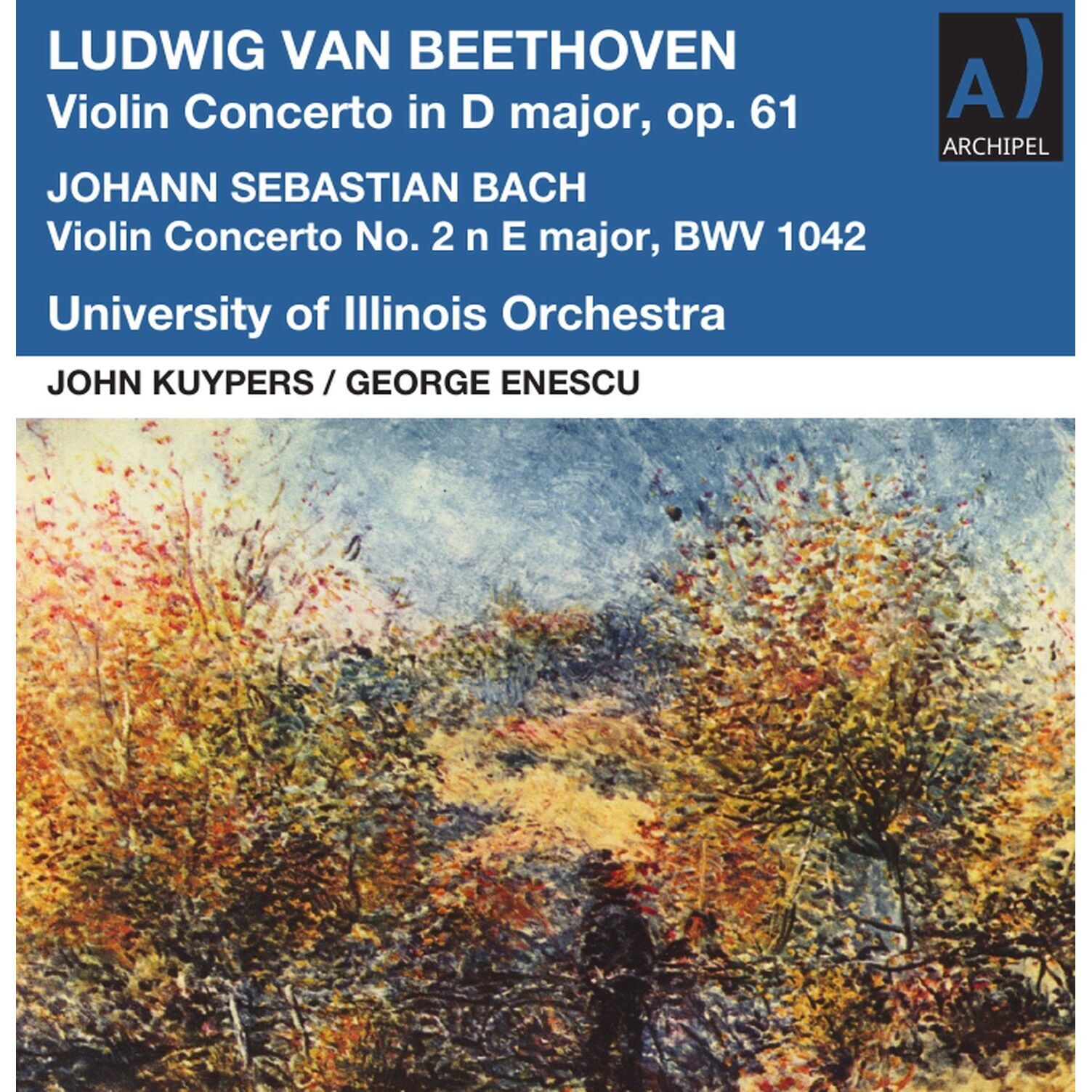 George Enescu - Beethoven: Violin Concerto in D Major, Op. 61 - J.S. Bach: Violin Concerto No. 2 in E Major, BWV 1042 (Remastered 2023) (2023) [FLAC 24bit/48kHz] Download