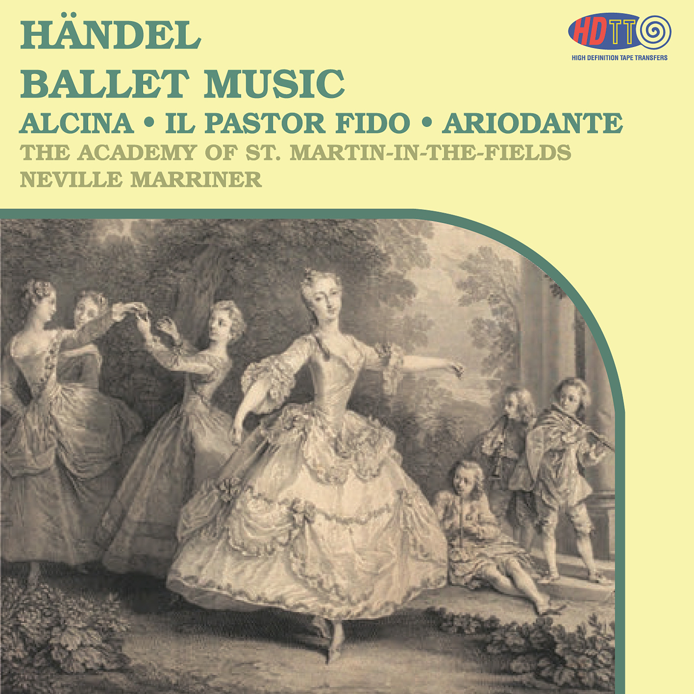 Sir Neville Marriner, The Academy Of St. Martin-in-the-Fields – G.F. Handel: Ballet Music (1972/2018) DSF DSD128 + Hi-Res FLAC