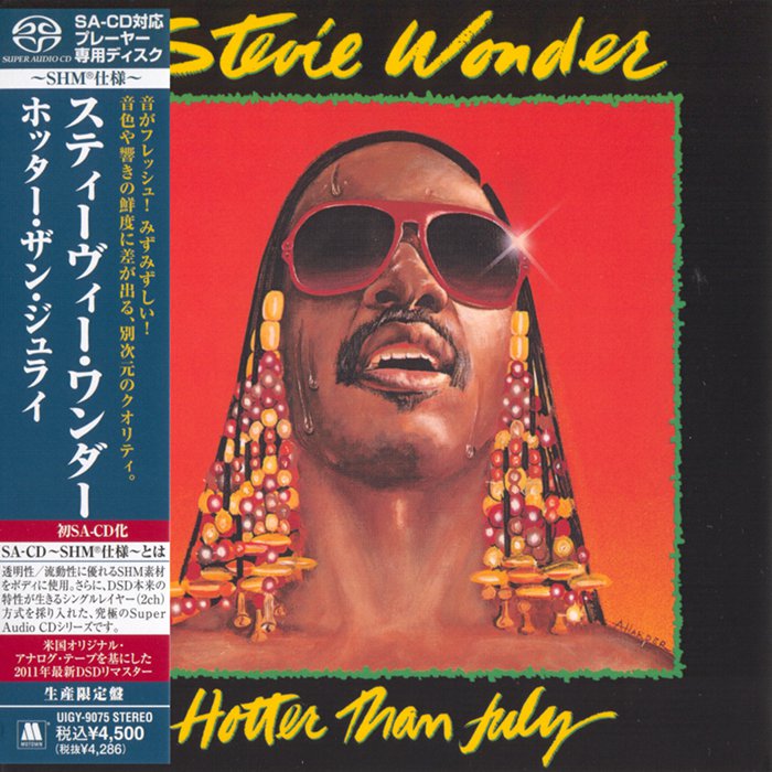 Stevie Wonder – Hotter Than July (1980) [Japanese Limited SHM-SACD 2011 # UIGY-9075] SACD ISO + Hi-Res FLAC