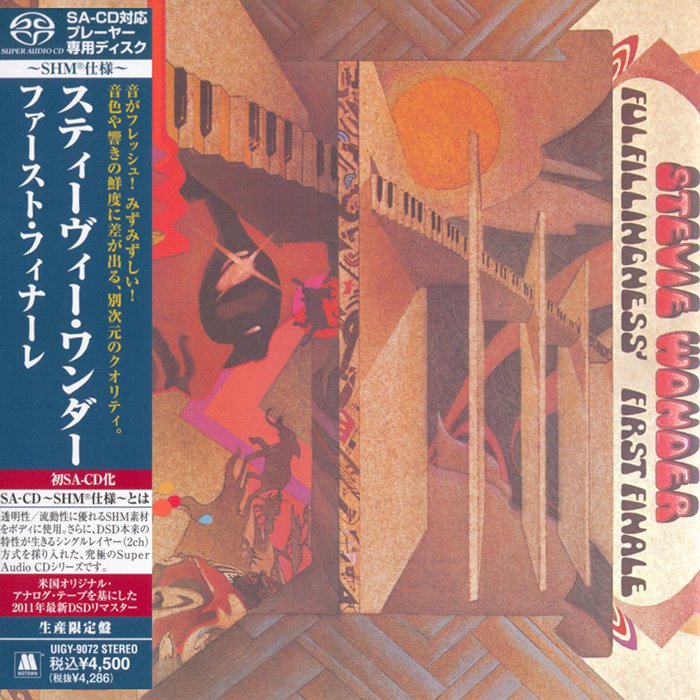 Stevie Wonder – Fulfillingness’ First Finale (1974) [Japanese Limited SHM-SACD 2011 # UIGY-9072] SACD ISO + Hi-Res FLAC