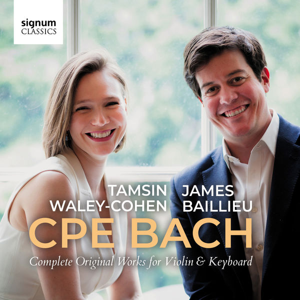 Tamsin Waley-Cohen & James Baillieu – CPE Bach: Complete Original Works for Violin & Keyboard (2019) [Official Digital Download 24bit/96kHz]