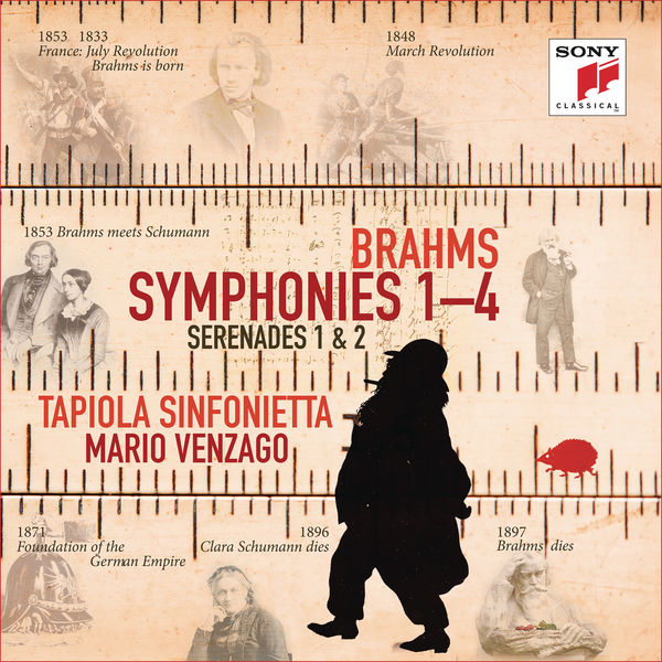Tapiola Sinfonietta & Mario Venzago – Brahms: Symphonies Nos. 1-4, Serenades Nos. 1 & 2 (2018) [Official Digital Download 24bit/96kHz]