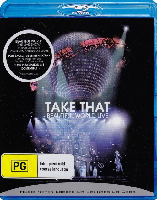 Take That – Beautiful World Live (2008) Blu-ray 1080i AVC LPCM 5.1 + BDRip 1080p