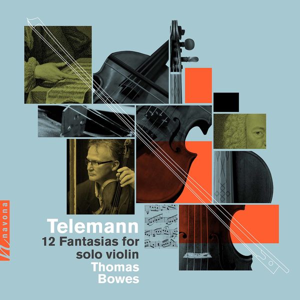 Thomas Bowes – Telemann: 12 Fantasias for Solo Violin, TWV 40:14-25 (2021) [Official Digital Download 24bit/96kHz]
