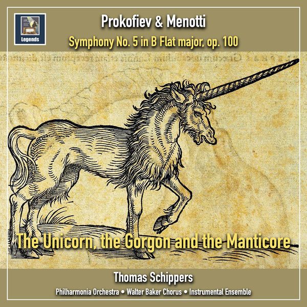 Thomas Schippers – Prokofiev: Symphony No. 5 in B-Flat Major, Op. 100 – Menotti: The Unicorn, the Gorgon and the Manticore (2021) [Official Digital Download 24bit/48kHz]