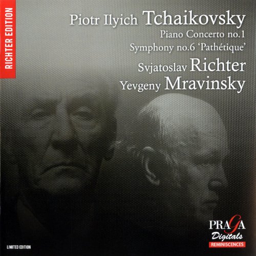 Sviatoslav Richter, Leningrad Philharmonic Orchestra, Yevgeny Mravinsky – Tchaikovsky: Piano Concerto No.1, Symphony No.6 (2012) SACD ISO