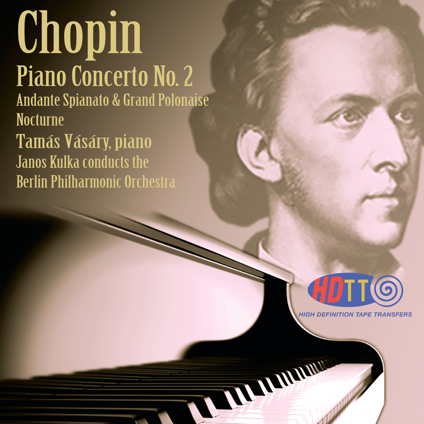 Tamas Vasary, Berlin Philarmonic Orchestra, Janos Kulka – Chopin: Piano Concerto No.2 (1963/2015) DSF DSD128 + Hi-Res FLAC
