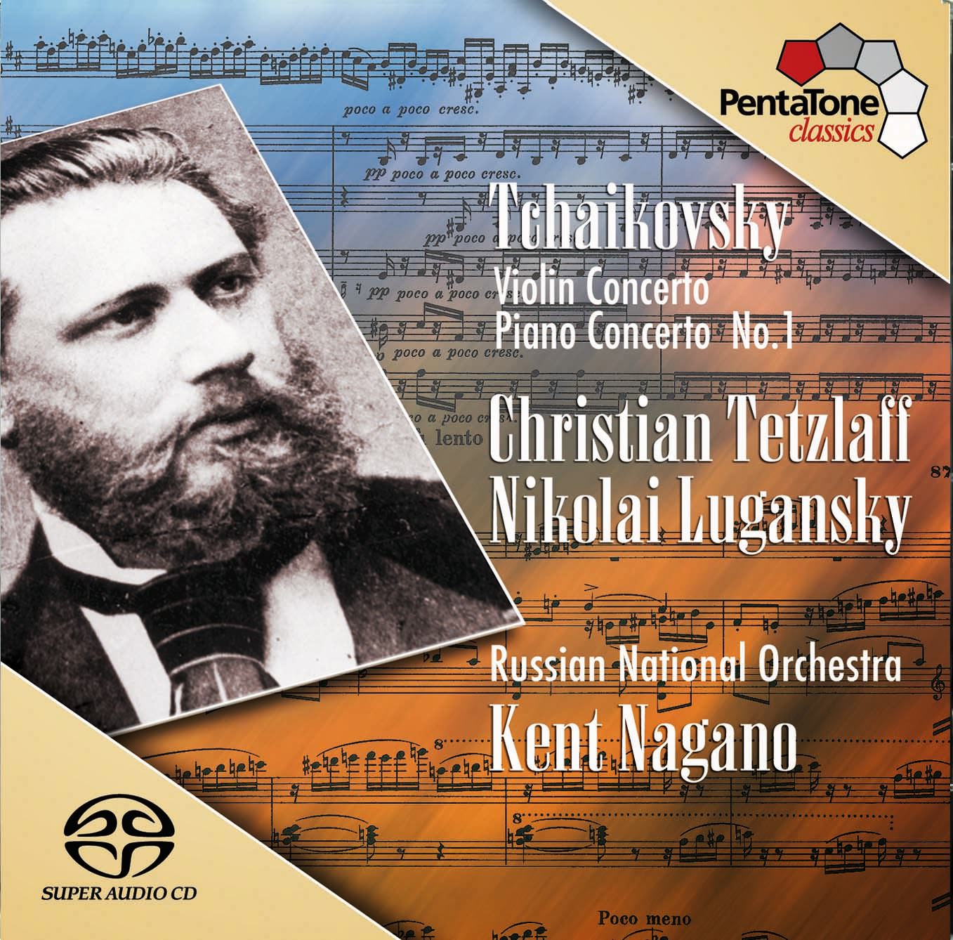 Christian Tetzlaff, Nikolai Lugansky, Russian National Orchestra, Kent Nagano – Tchaikovsky: Violin Concerto; Piano Concerto (2003) DSF DSD64