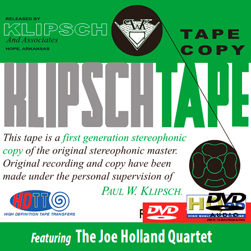 The Joe Holland Quartet – Klipsch Tape Reissues Volume I (2013) DSF DSD128