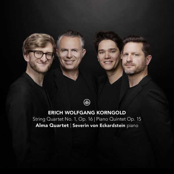 Alma Quartet Amsterdam – Korngold: String Quartet No. 1, Op. 16 | Piano Quintet Op. 15 (2023) [FLAC 24bit/96kHz]