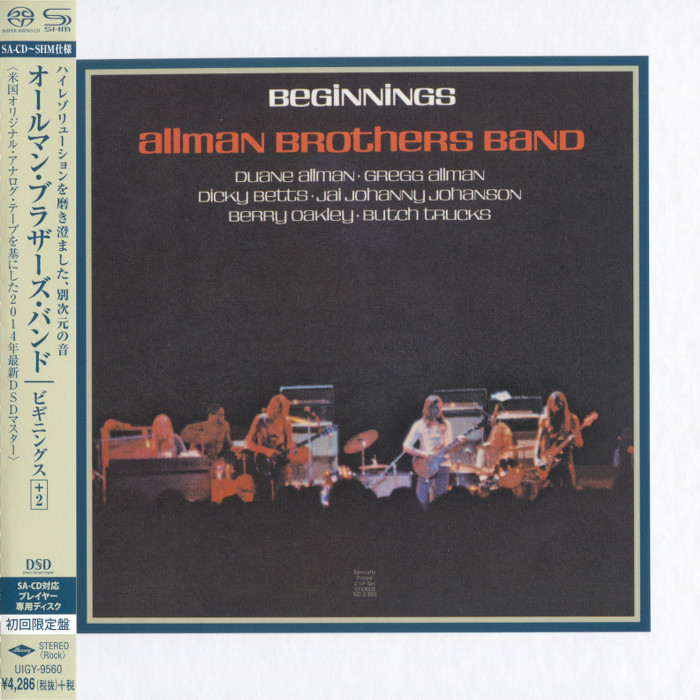 The Allman Brothers Band – Beginnings (1973) [Japanese SHM-SACD 2014] SACD ISO + Hi-Res FLAC