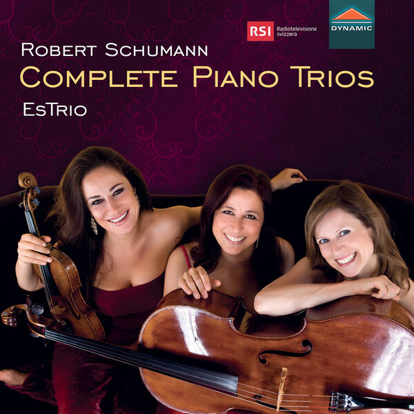 Estrio – Schumann: Complete Piano Trios (2023) [FLAC 24bit/96kHz]