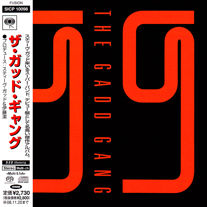 The Gadd Gang – The Gadd Gang (1986) [Japanese Reissue 2008] MCH SACD ISO + Hi-Res FLAC