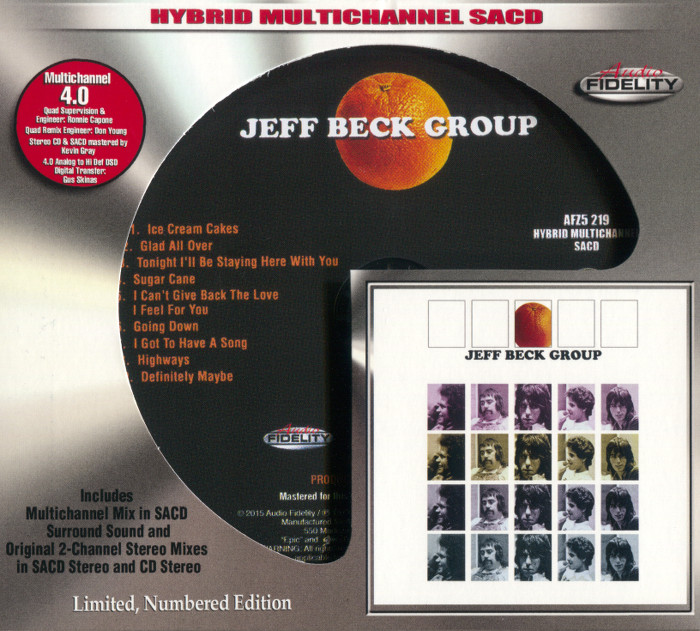 The Jeff Beck Group – Jeff Beck Group (1972) [Audio Fidelity 2015] MCH SACD ISO + Hi-Res FLAC
