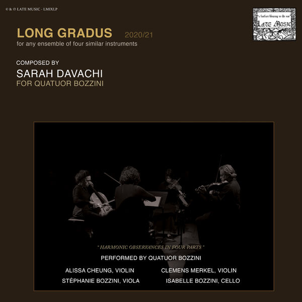 Sarah Davachi - Long Gradus: Arrangements (2023) [FLAC 24bit/44,1kHz]