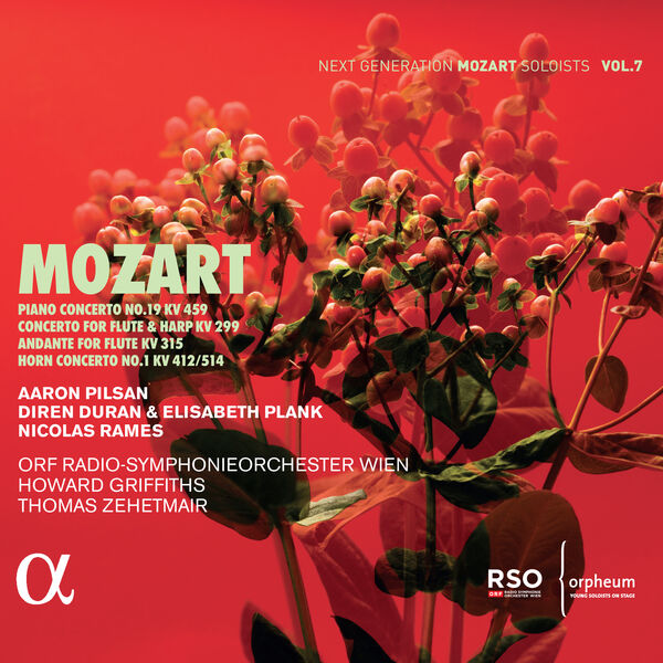 ORF Radio Symphonieorchester Wien, Howard Griffiths, Thomas Zehetmair - Mozart: Piano Concerto No. 19 KV 459 - Concerto for Flute & Harp KV 299 - Andante for Flute KV 315 - Horn Concerto No. 1 KV 412/514 (2023) [FLAC 24bit/96kHz]