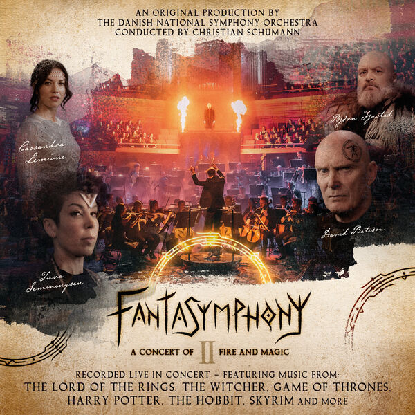 Danish National Symphony Orchestra – Fantasymphony II – A Concert of Fire and Magic  (Live) (2023) [Official Digital Download 24bit/48kHz]