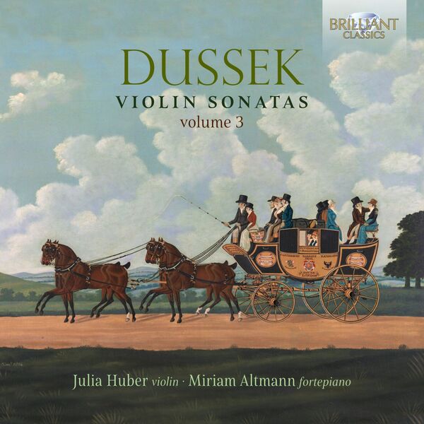 Julia Huber & Miriam Altmann – Dussek: Violin Sonatas, Vol. 3 (2023) [Official Digital Download 24bit/44,1kHz]