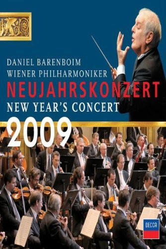 Wiener Philharmoniker & Daniel Barenboim  – Vienna Philharmonic New Year’s Concert (Neujahrskonzert) (2009) Blu-ray 1080i AVC DTS-HD MA 5.0