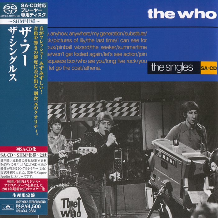 The Who – The Singles (1984) [Japanese Limited SHM-SACD 2011 # UIGY-9067] SACD ISO + Hi-Res FLAC
