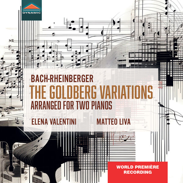 Elena Valentini - J.S. Bach: Goldberg Variations, BWV 988 (Arr. for 2 Pianos by Joseph Gabriel Rheinberger) (2023) [FLAC 24bit/96kHz] Download
