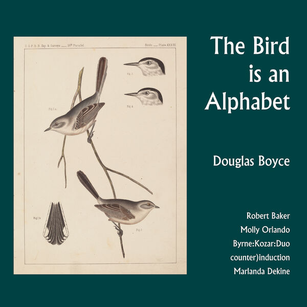 Robert Baker, Molly Orlando, Byrne:Kozar:Duo, counter)induction, Marlanda Dekine – Douglas Boyce: The Bird is an Alphabet (2023) [FLAC 24bit/96kHz]