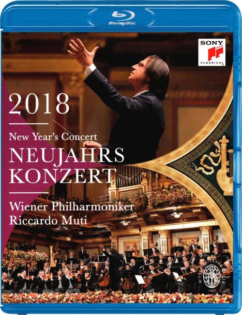 Wiener Philharmoniker & Riccardo Muti – Vienna Philharmonic New Year’s Concert (Neujahrskonzert) (2018) Blu-ray 1080i AVC DTS-HD 5.1