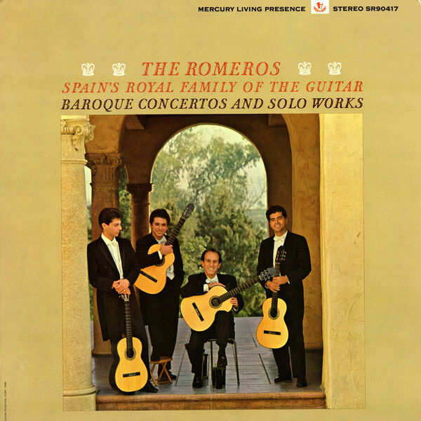 Los Romeros - Baroque Concertos And Solo Works (1965/2024) [FLAC 24bit/192kHz] Download