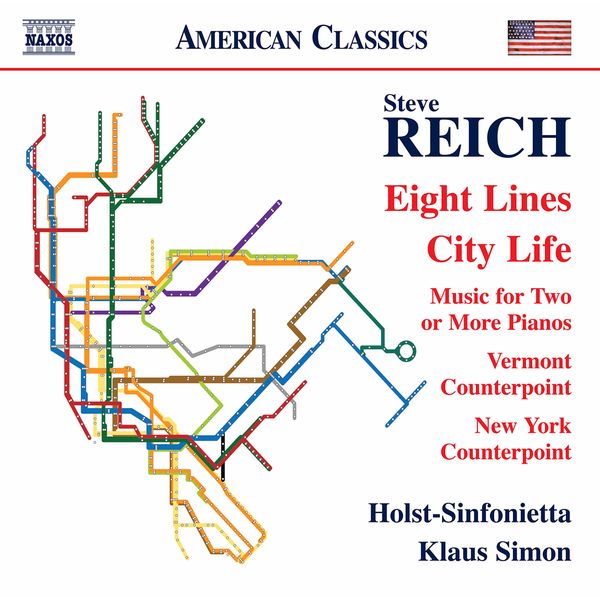 Holst Sinfonietta & Klaus Simon – Steve Reich: Eight Lines, City Life & Other Works (2024) [Official Digital Download 24bit/44,1kHz]