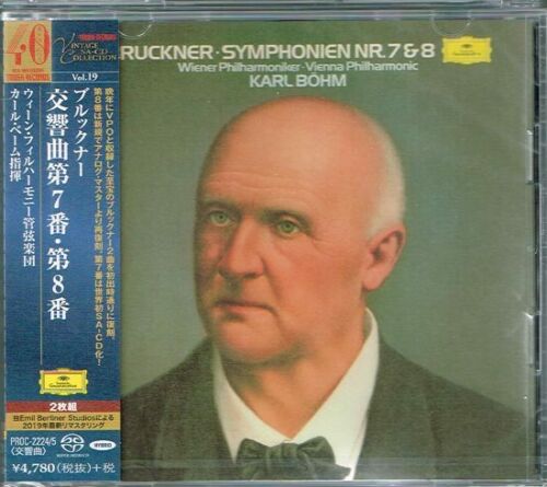 Wiener Philharmoniker, Karl Bohm – Bruckner: Symphonies 7 & 8 (1977) [Japan 2019] SACD ISO + DSF DSD64 + Hi-Res FLAC