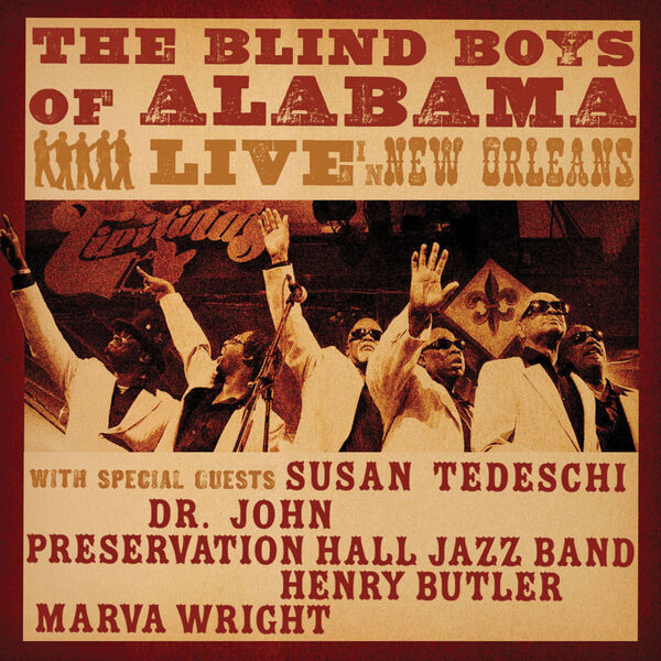 The Blind Boys Of Alabama – Live in New Orleans (2008/2024) [Official Digital Download 24bit/96kHz]