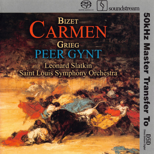 Leonard Slatkin, Saint Louis Symphony Orchestra – Bizet: Carmen, Grieg: Peer Gynt, Rimsky-Korsakov, Satie, Borodin (2005) SACD ISO