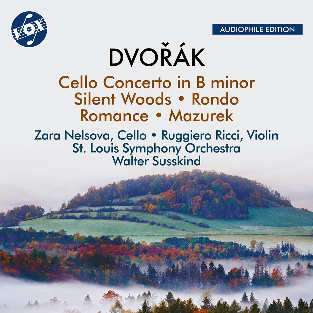 Zara Nelsova - Dvořák: Cello Concerto in B Minor, Silent Woods & Other Orchestral Works (1975/2024) [FLAC 24bit/192kHz] Download