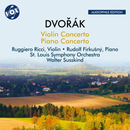 Ruggiero Ricci – Dvorák: Violin Concerto & Piano Concerto (1975/2024) [FLAC 24 bit, 192 kHz]