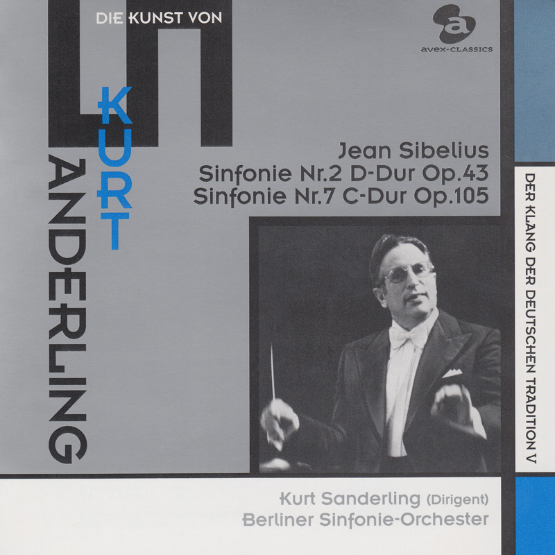 Kurt Sanderling, Berliner Sinfonie-Orchester – Sibelius: Symphonies Nos. 2 & 7 (1975/76) [Japan 2004] SACD ISO + DSF DSD64 + Hi-Res FLAC
